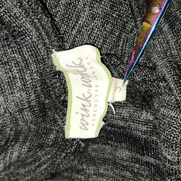 Grey Cowlneck Knit Top - Picture 9 of 10